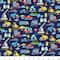 Fabric Traditions Blue Construction Cotton Fabric